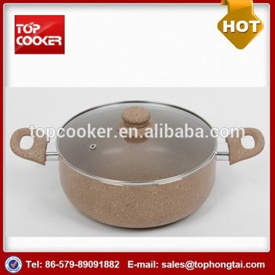 28cm Marble Coating Aluminum Cooking Pot