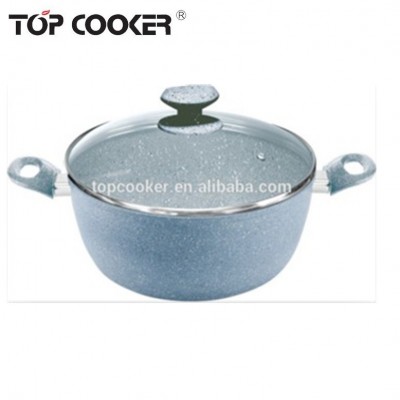 Forged Aluminum Stone Coated Casserole With Lid