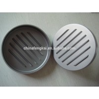 single burger press with non stick coating