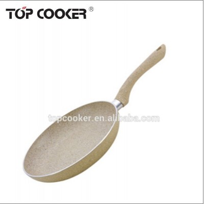 Top Cooker 24cm Aluminum pressed grey Marble Coating fry pan