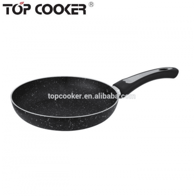 ECO-friendly featur pressure titanium marble stone coating fry pan